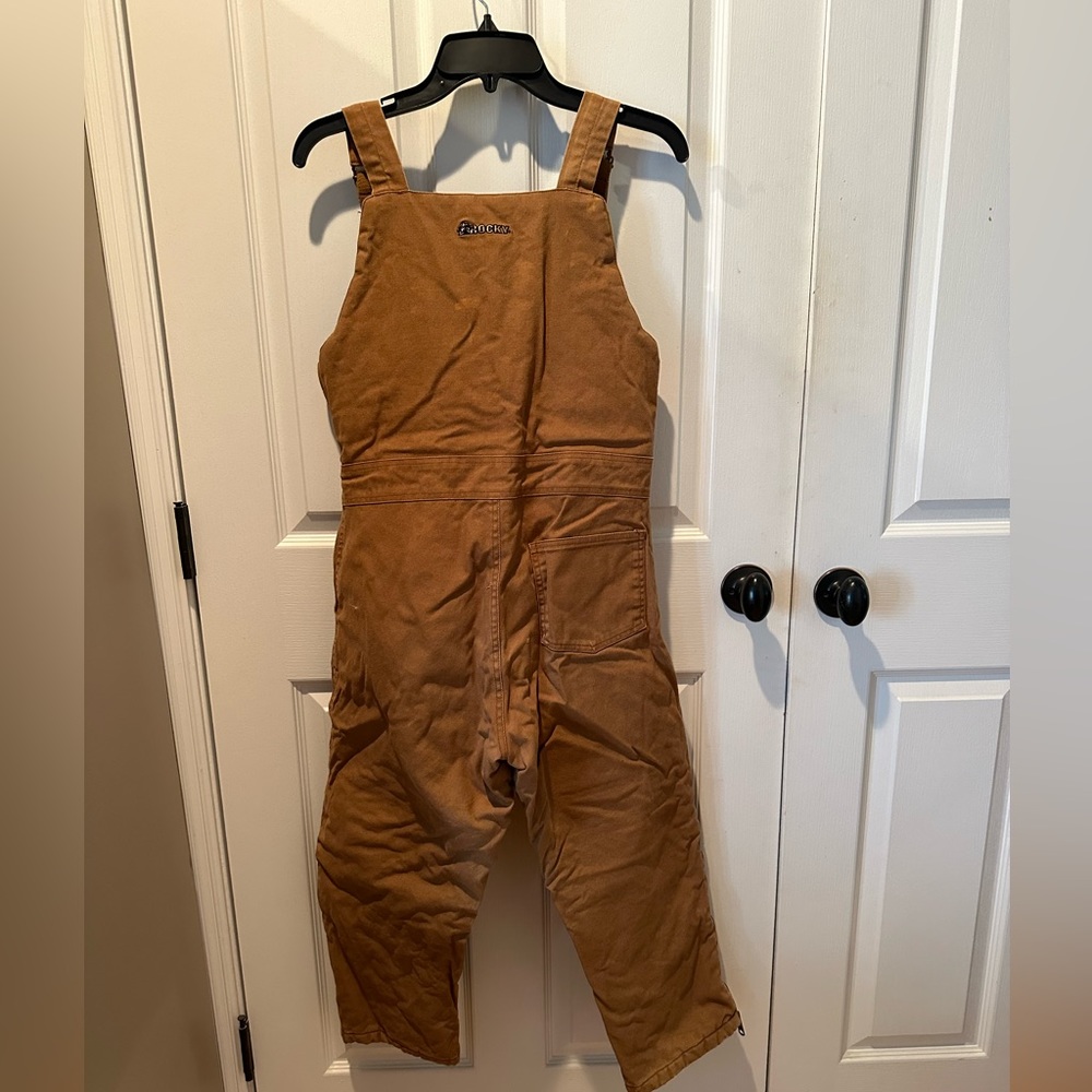 Kids size medium 8 to 10 tan coveralls